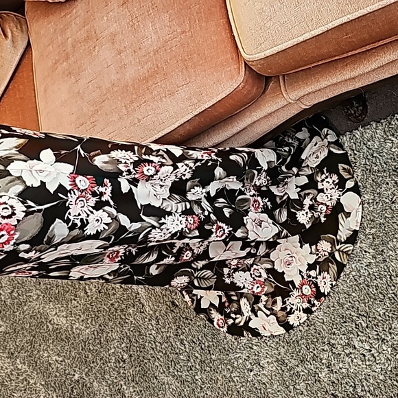 Vintage All That Jazz Floral Dress - Picture 8 of 11